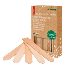 ETIQUETTES à PIQUER EN BOIS