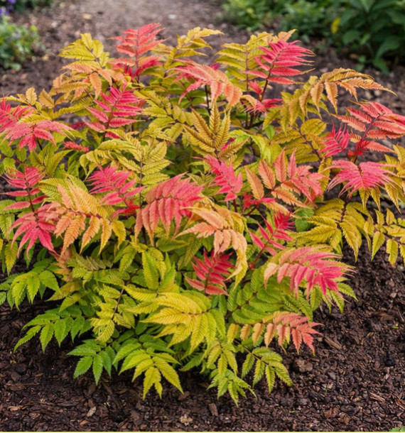 SORBARIA CRIMSON FEATHER® Hyfaria
