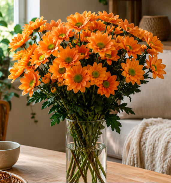 CHRYSANTHEME ORANGE