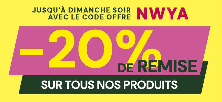 Profitez de -20% sur TOUS nos produits, m&ecirc;me ceux en PROMOTION !
